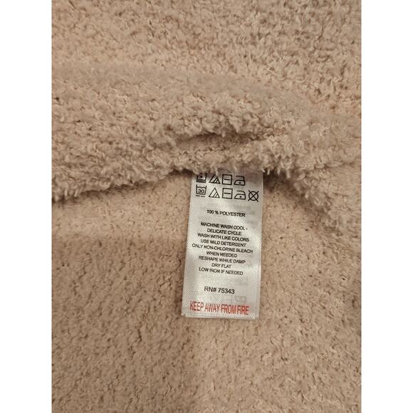 Cupcakes & Cashmere sherpa fluffy cloud sweater medium beige relaxed fit - Picture 7 of 8